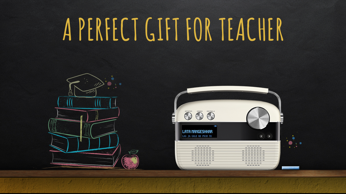 This Teachers’ Day, Wish them with the Perfect Gift of Saregama Carvaan