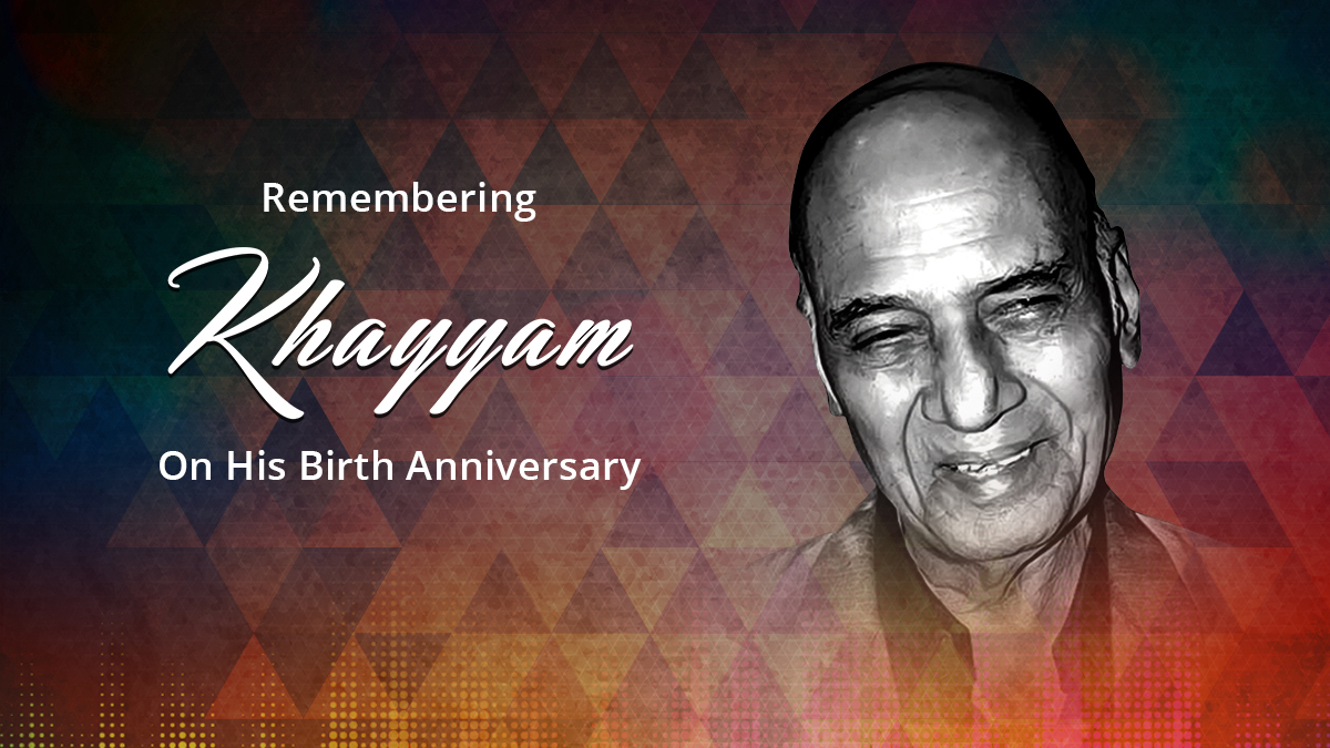 A Tribute To The Indian Music Legend Khayyam Who Composed Immortal Hindi Songs