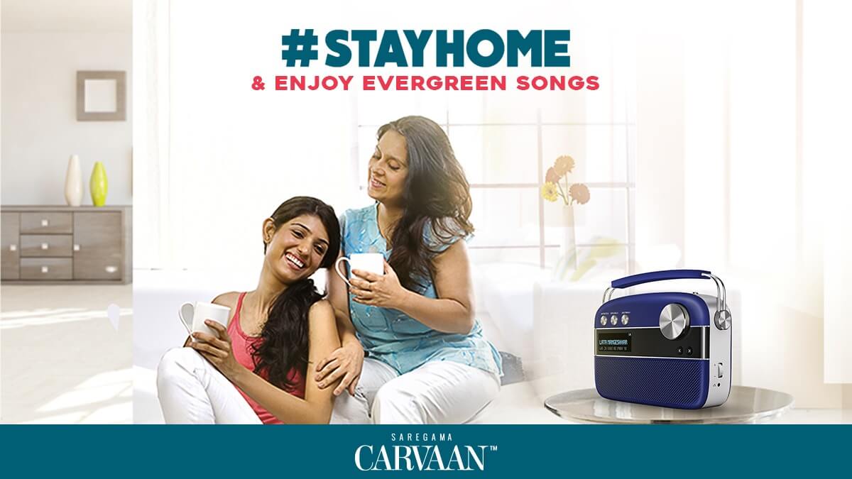 Make Staying Home Pleasant with Saregama Carvaan’s Evergreen Songs