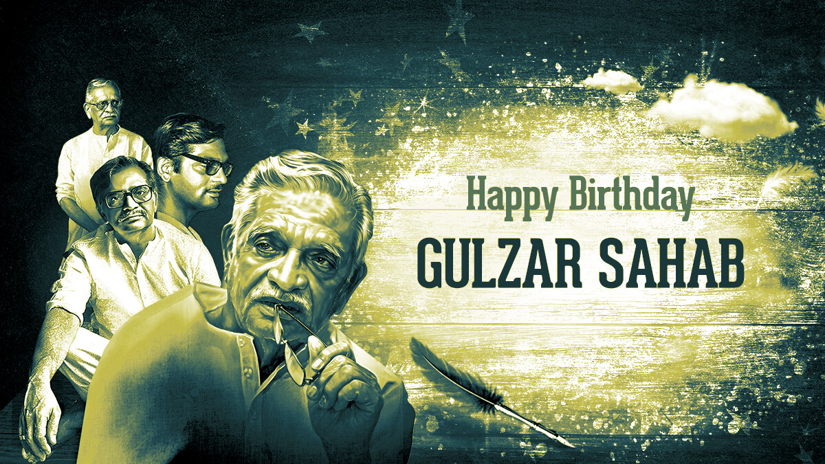 Saregama Celebrates the Eternal Contribution of Gulzar Sahab to Indian Cinema on His 87th  Birthday