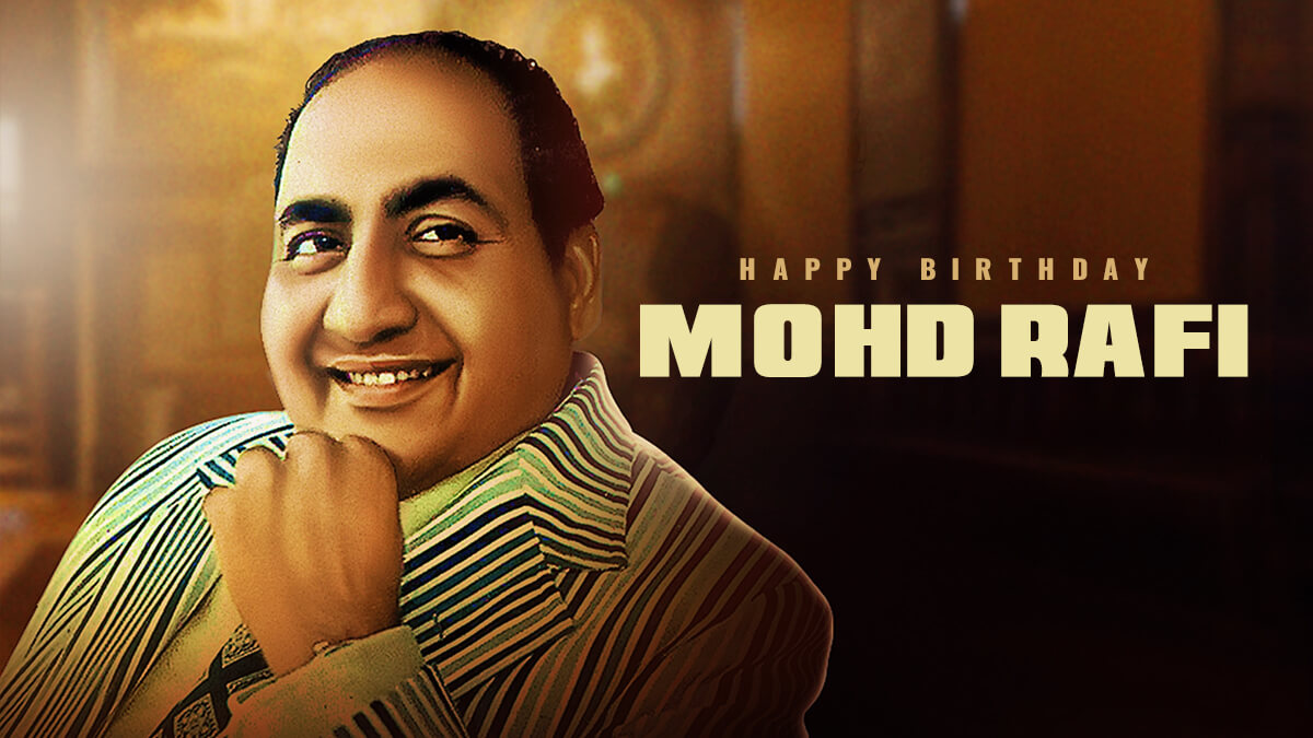 Saregama Celebrates The Contributions Of The Man With The Golden Voice, Mohammed Rafi On His 98th Birth Anniversary