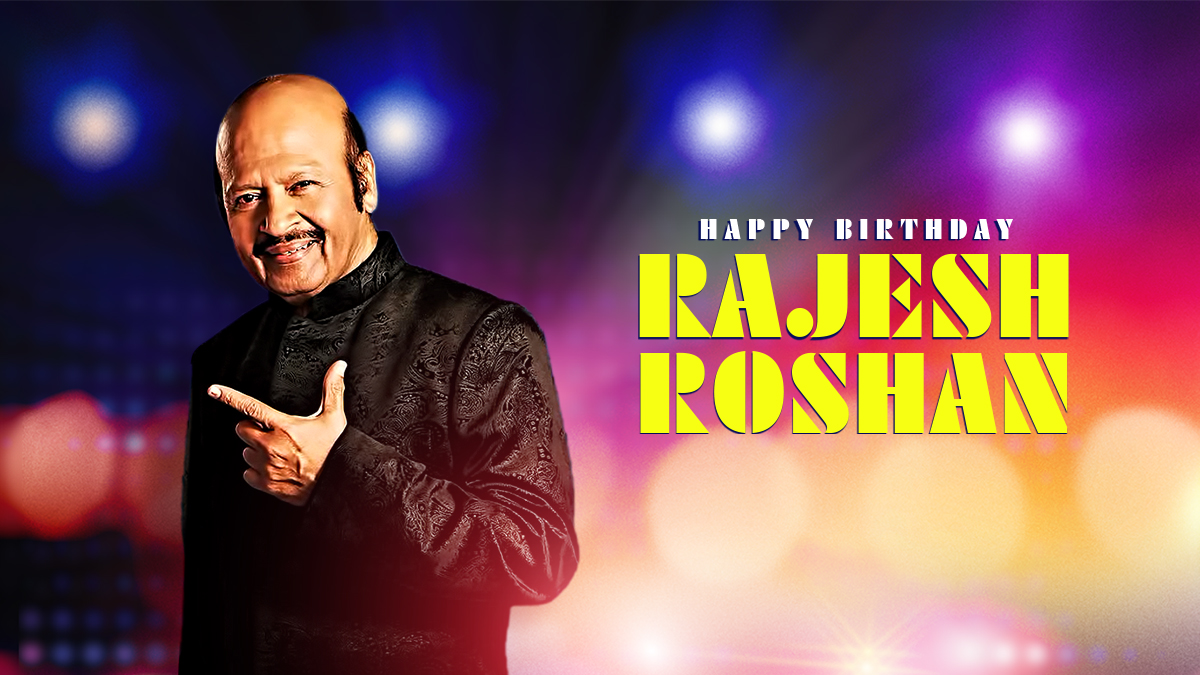 Wishing the Versatile Music director and Composer, Rajesh Roshan a very Happy Birthday