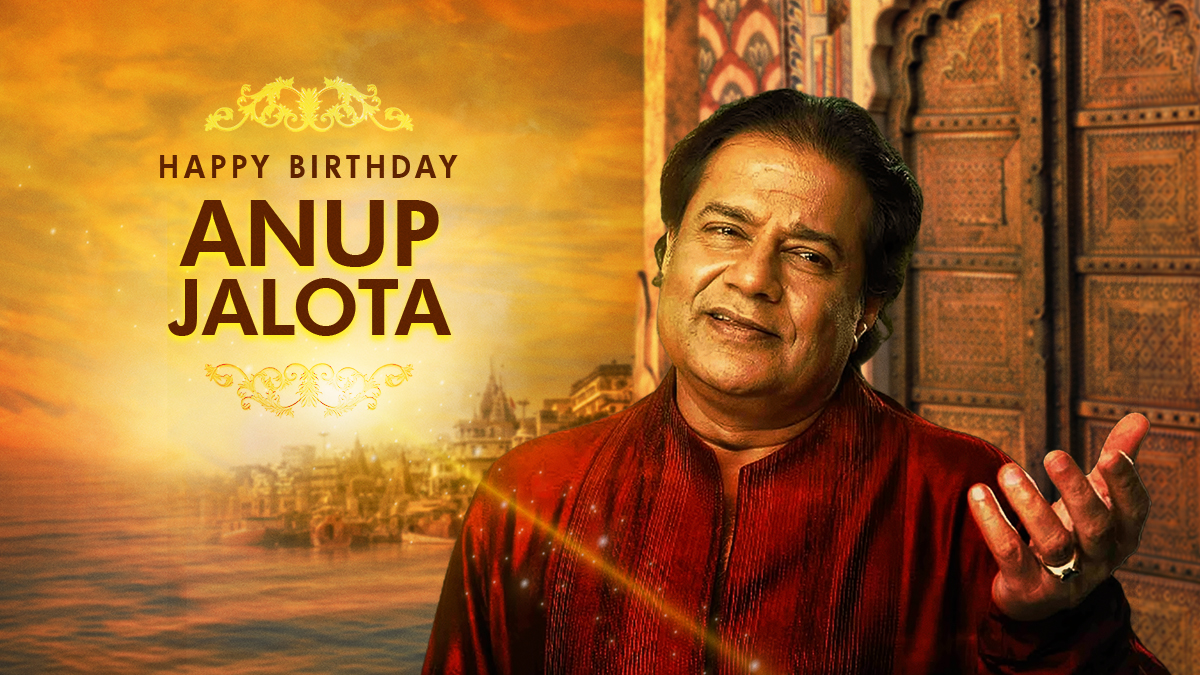 Wishing A Happy Birthday to the Bhajan Samraat, Anup Jalota