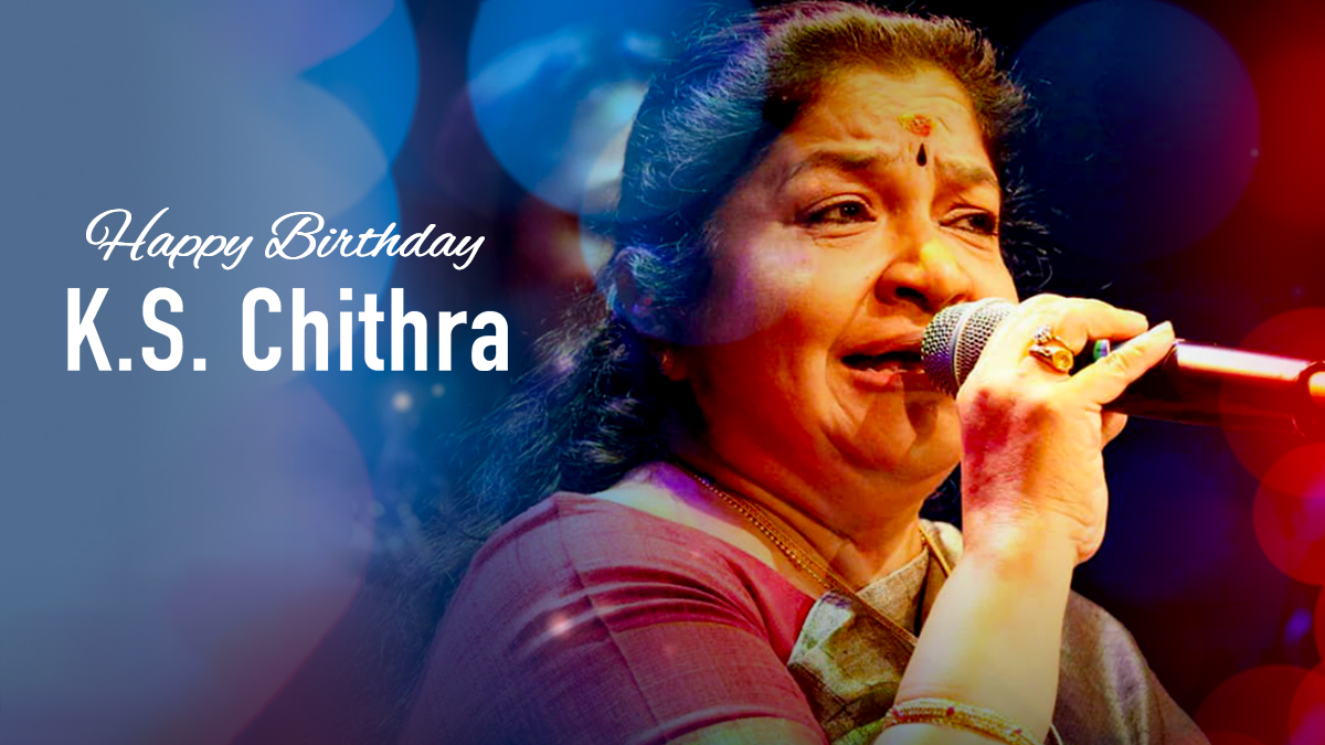 Wishing a Happy Birthday to the Melody Queen of Indian Cinema – K. S. Chithra