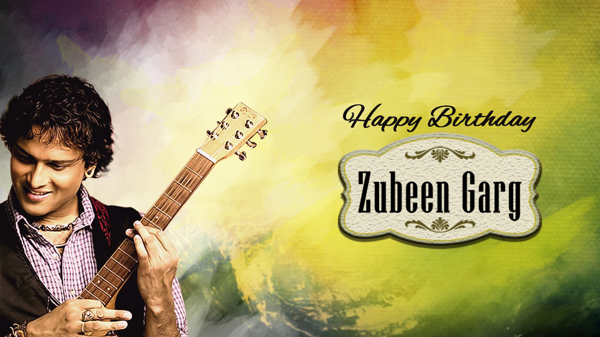 Wishing the Legend of Assamese Music Zubeen Garg on his 50th Birthday