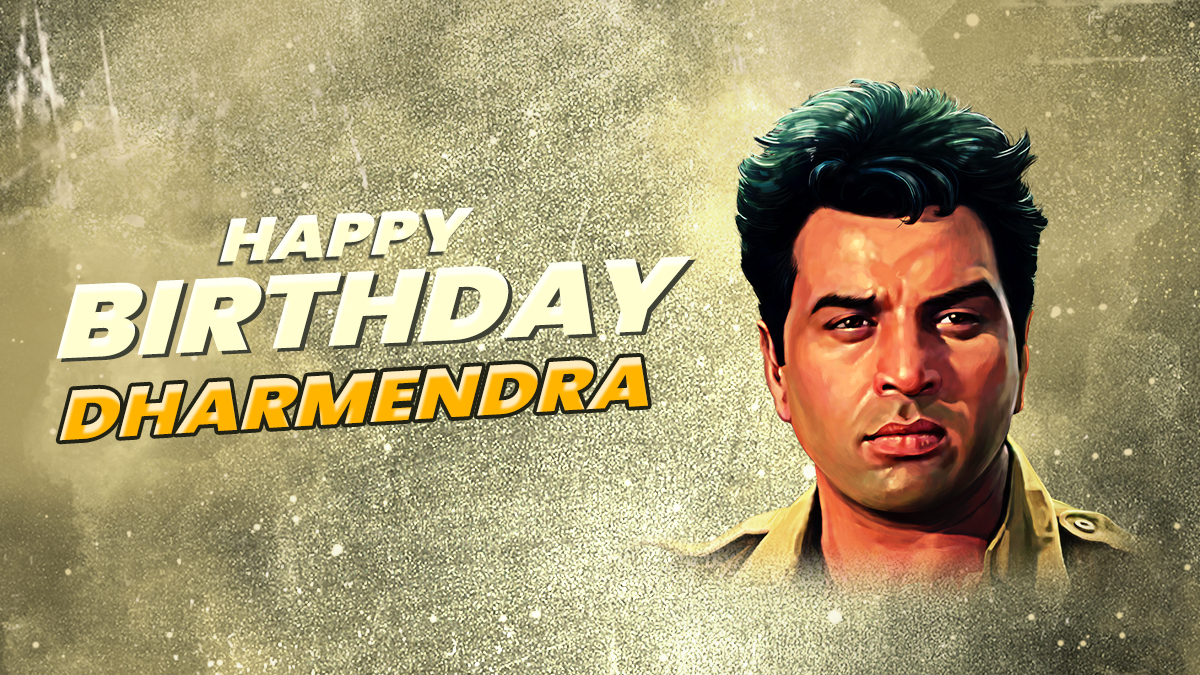 Wishing the He-Man of Indian Cinema Dharmendra on his 86th Birthday