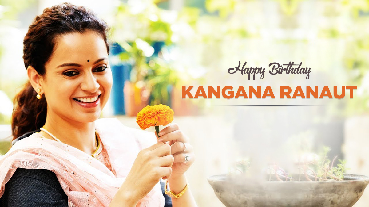 Saregama Wishes Kangana Ranaut A Very Happy Birthday 