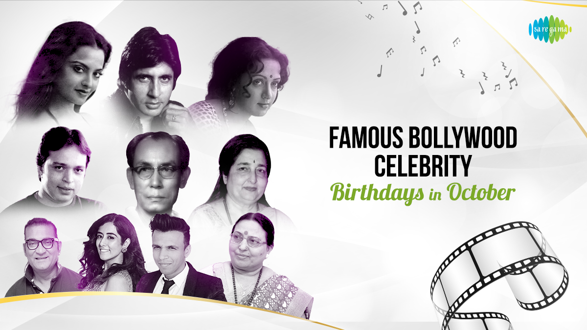 Famous Bollywood Celebrity Birthdays in October