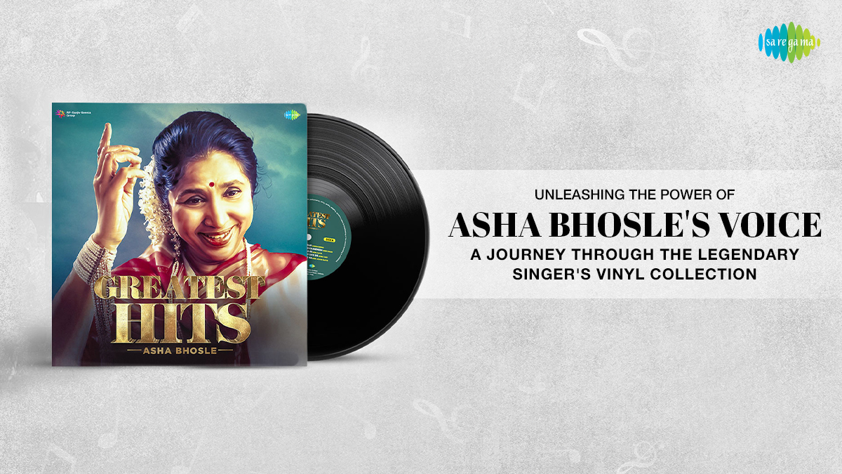 Unleashing the Power of Asha Bhosle’s Voice: A Journey Through the Legendary Singer’s Vinyl Collection