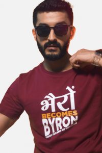 bhairon-becomes-byron tshirt