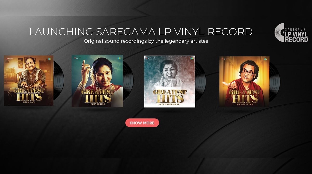 Saregama Brings Back The Old World Charm With A Collection of Vinyls