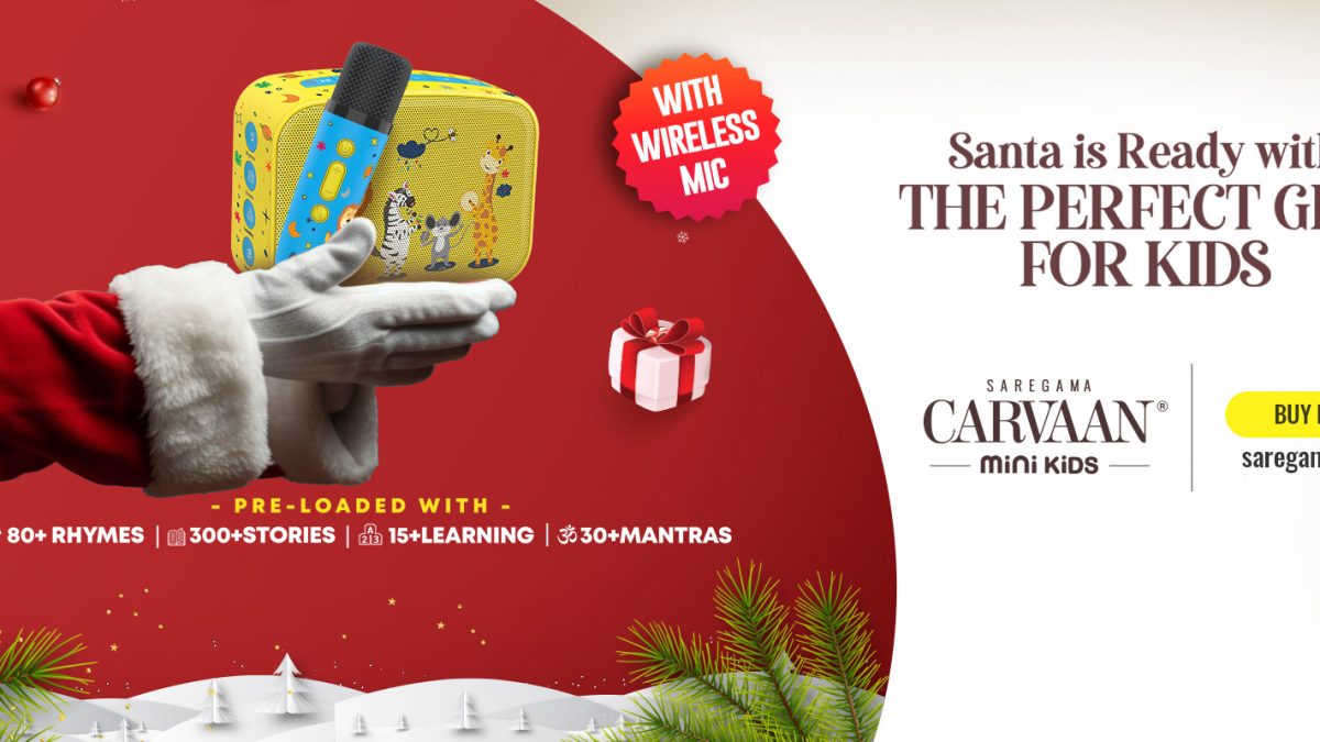 Sing, Learn, Play: The NEW Carvaan Mini Kids Makes Christmas Merry!